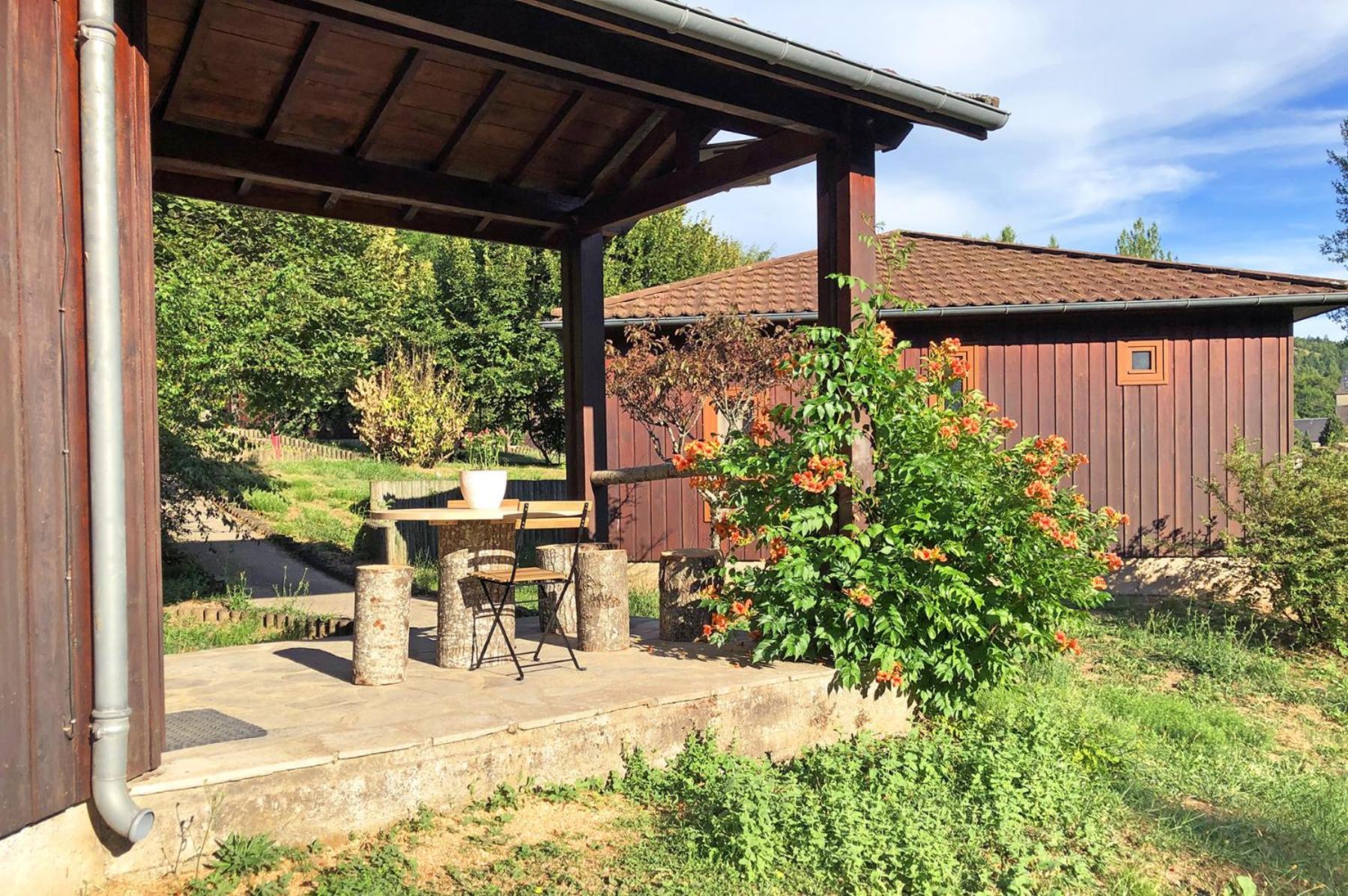 Chalet Cosy Nature Alzon Экстерьер фото